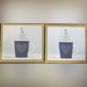Two mugs by Ellen Degeneres crafted by Royal Doulton